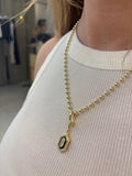 14K Gold Kaplama Boncuklu Kolye